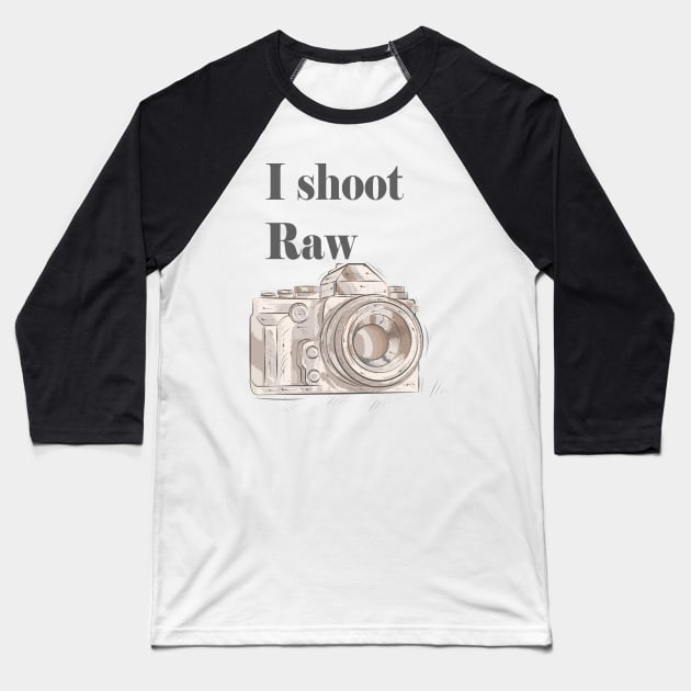 Raw Baseball T-Shirt by Silemhaf